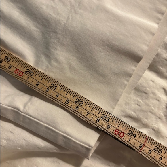 Talbots White Bermuda Shorts Tailored Knee-Length Size 16 - Picture 5 of 7